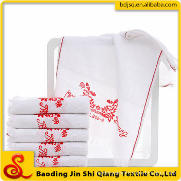 Wholesale cotton tassel printing tea towel, tassel towel